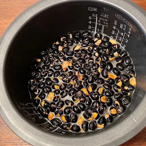 おつまみスナックでできる!簡単黒豆ごはん_3