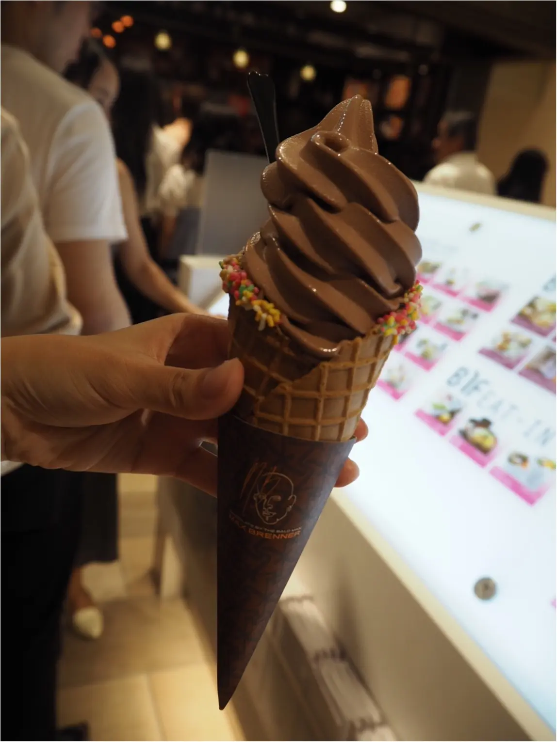 マックス ブレナーのソフトクリーム_1