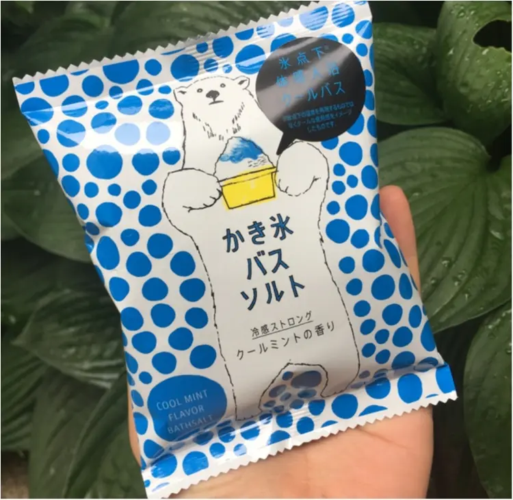 【入浴剤】爽快クール!蒸し暑い夜にぴったりの入浴剤、その名も『かき氷バスソルト』♡♡_1