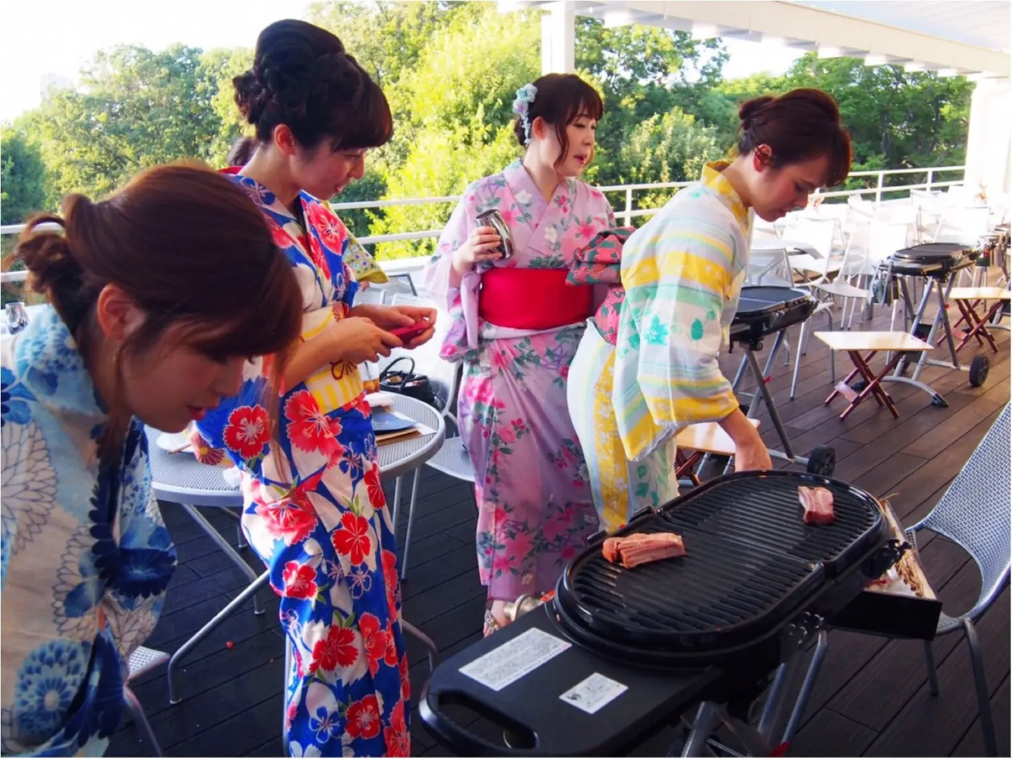噂のオシャレすぎるビアガーデン【THE ROOF】で浴衣女子会♡_7