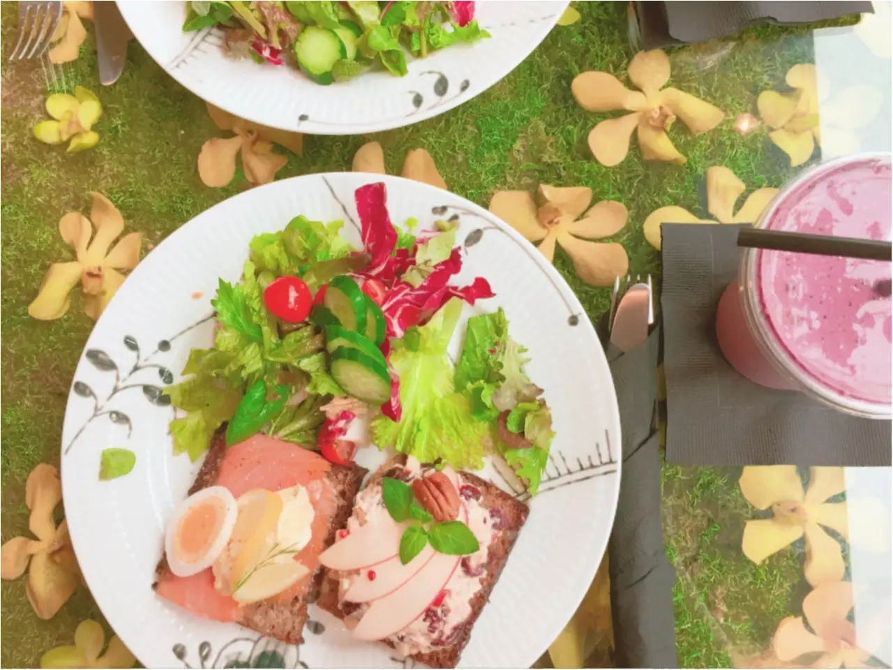 お花の空間に魅了!ニコライバーグマンのカフェがおしゃれすぎる!!_5