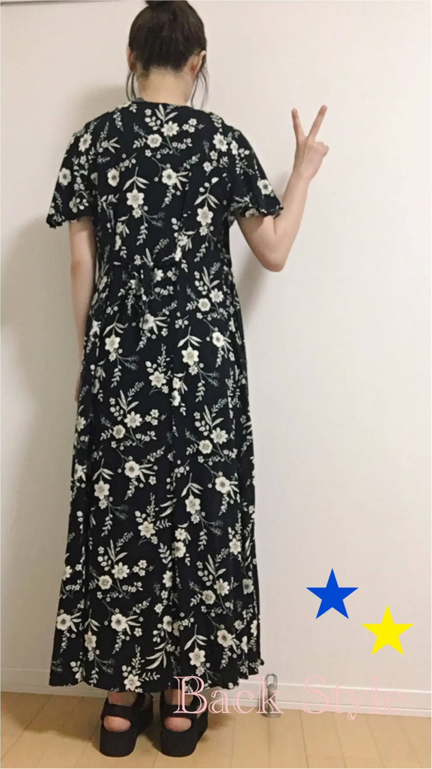 ★古着屋さんでの運命の出会い☺︎ロングガウンのコーディネート!_3