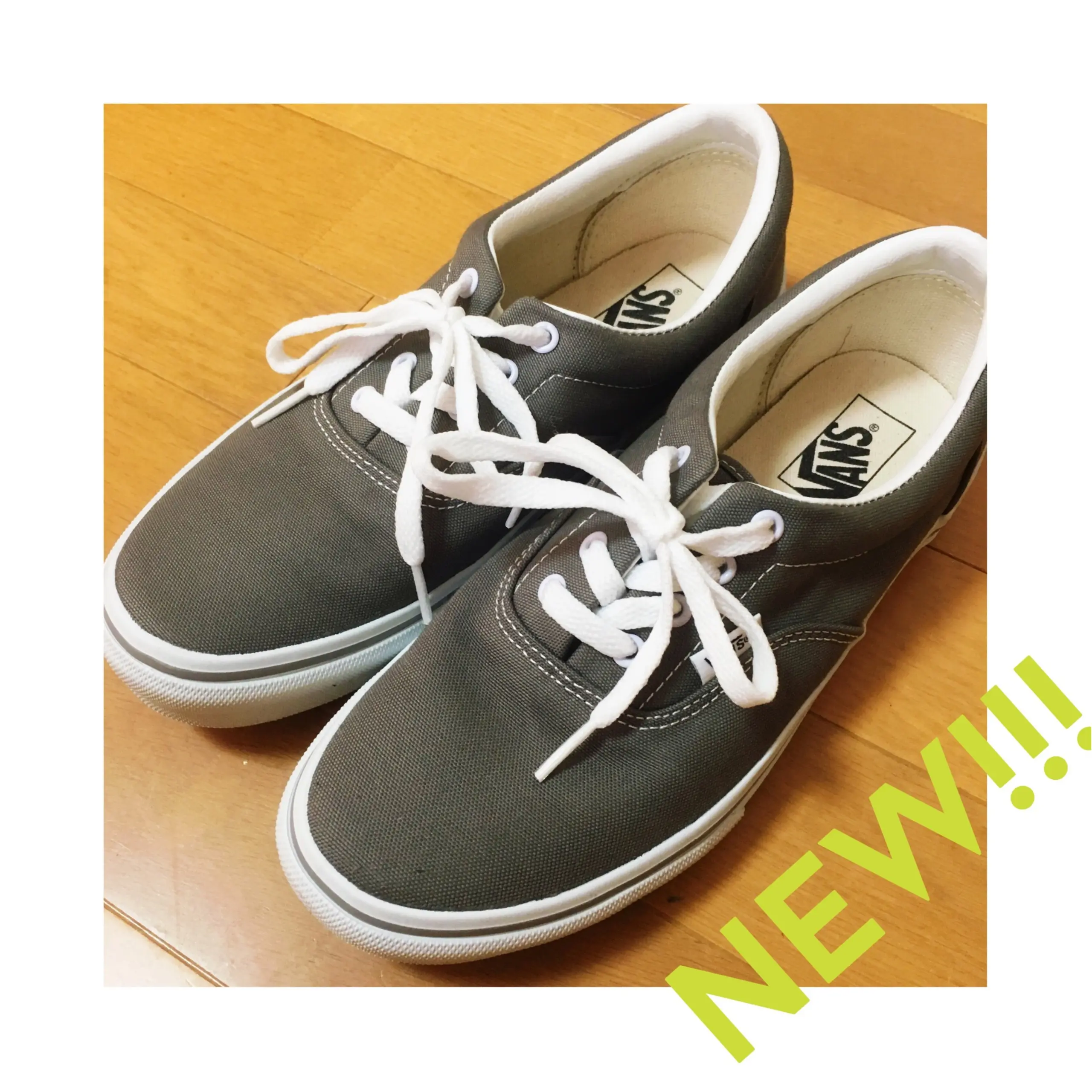 【最近よく見かけるあのシューズ‼︎】VANSのスニーカー買っちゃいました♡_1