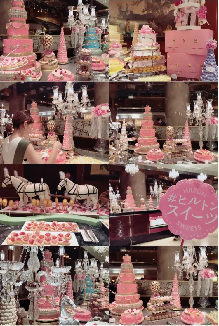 【FOOD】話題のブッフェ♥ヒルトン東京マーブルラウンジ #マリーアントワネットの結婚 ってこんな感じ♡_3