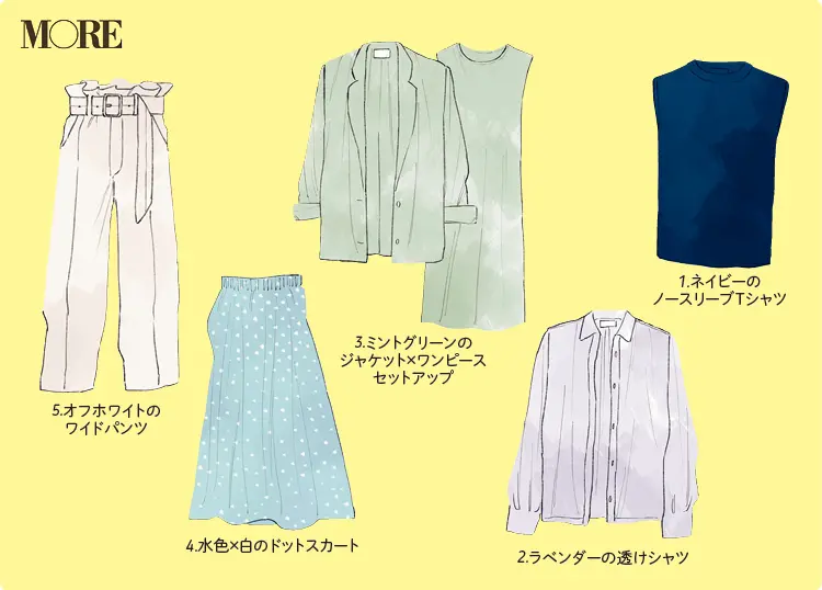【着回しまとめ】7/25(金)〜7/27(金)カジュアル派・ナナの『涼しげ寒色服着回し』コーデ全部見せ☆_2