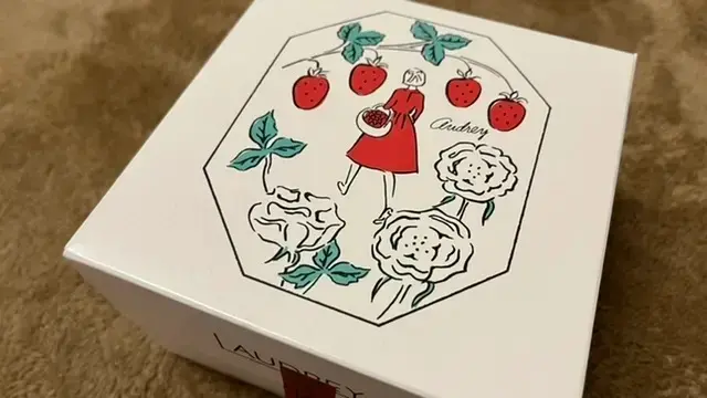 『オードリー』のストロベリー生菓子