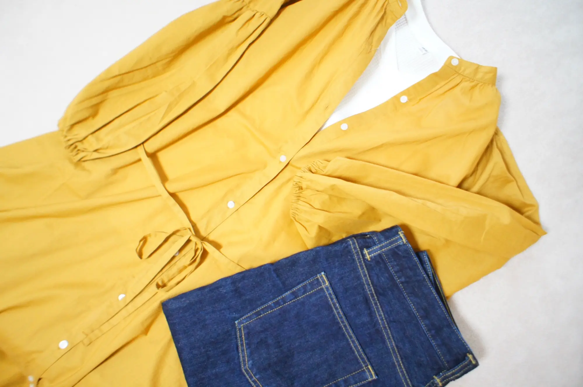 《SNSでもバズった❤️》激安¥1,490+税!【GU】の無敵ワンピース☻_3