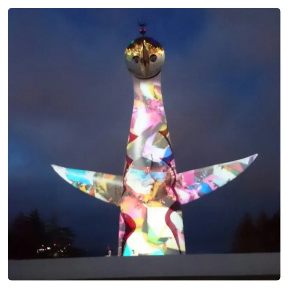Xmasまでの特別イベント♡万博記念公園のプロジェクションマッピングは必見!!_2