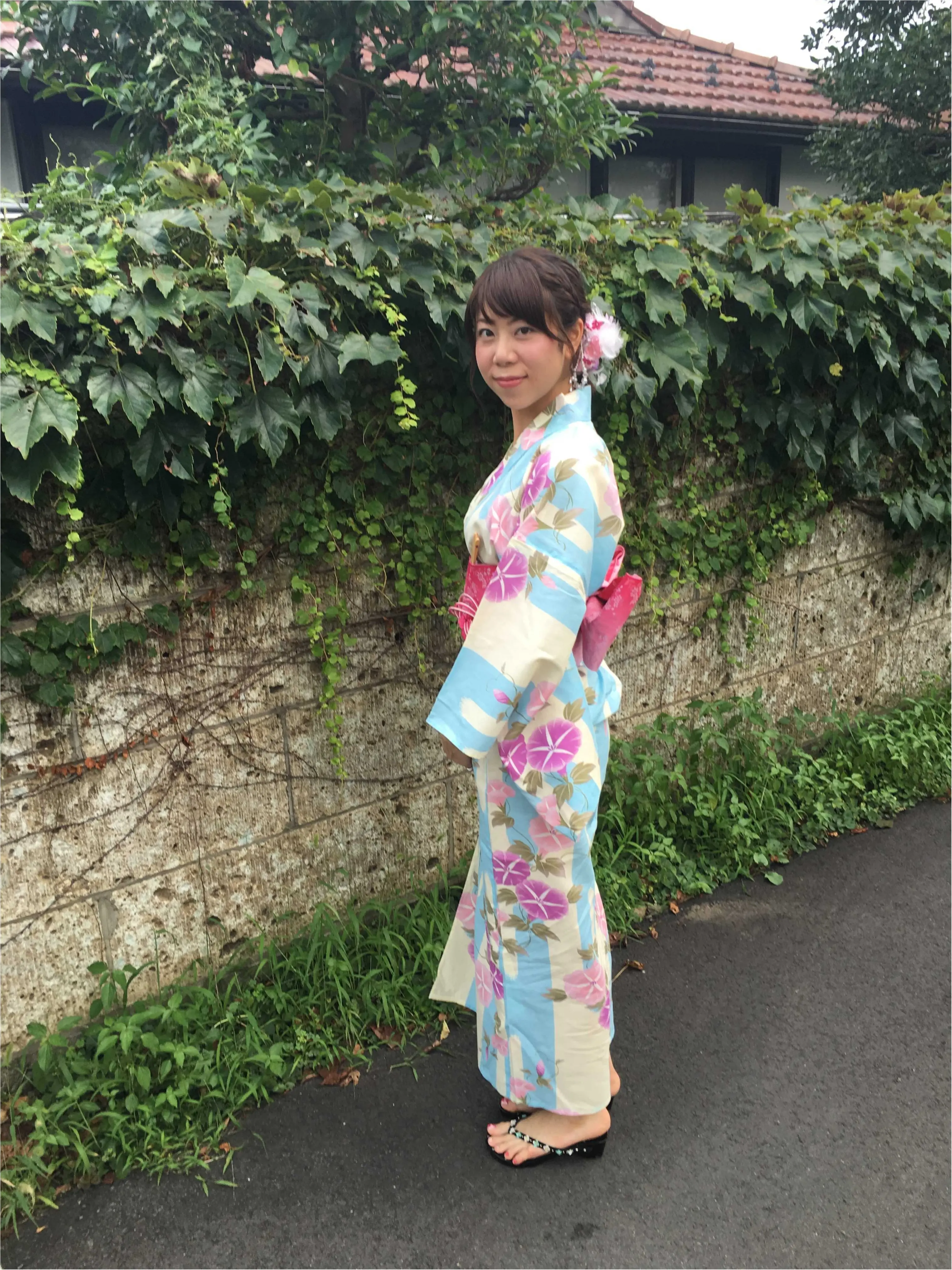 調布花火大会♡ 着付けもヘアアレンジもセルフで^^_2