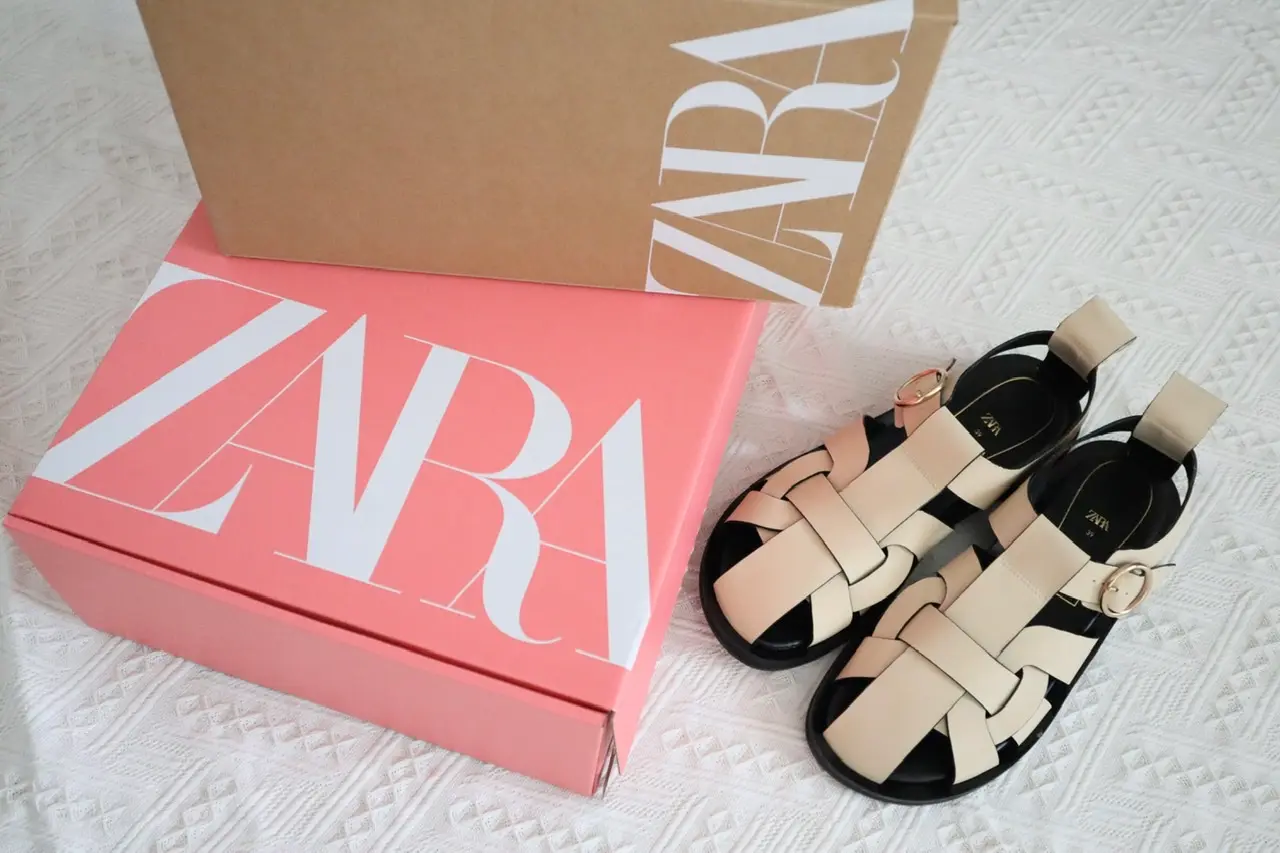 《SNSでバズり中❤️》見つけたらゲットして!【ZARA】話題のグルカサンダル☻_4