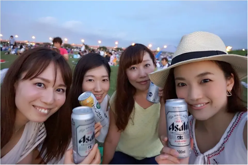 【8/6江戸川区花火大会】開始間際でも場所取り可能!迫力満点の花火を座って鑑賞できる穴場スポット♡2017年の参考に✨≪samenyan≫_6