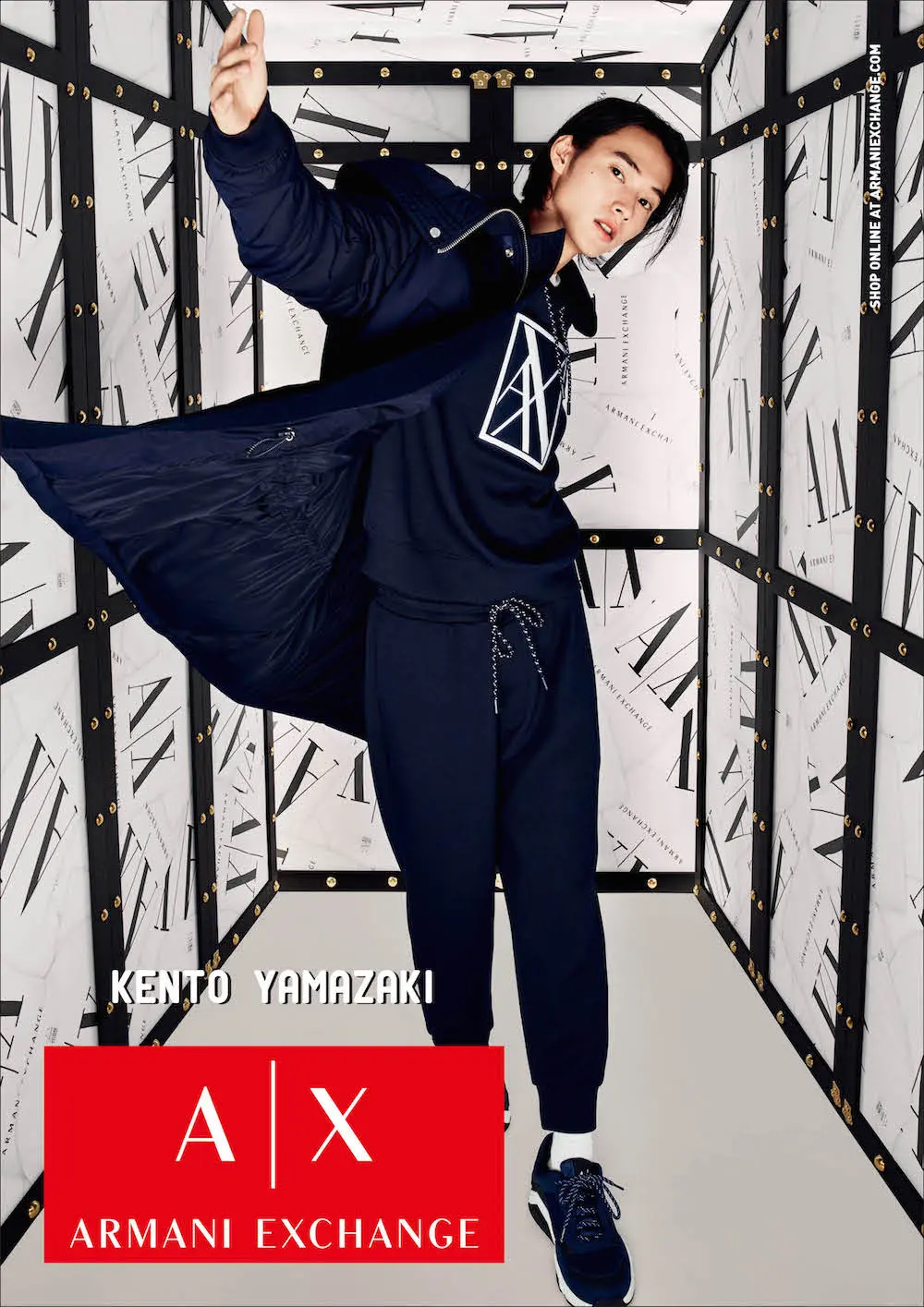 山﨑賢人さんが『アルマーニ エクスチェンジ』の広告モデルに! オフショットも公開♡ Photo Gallery_1_11