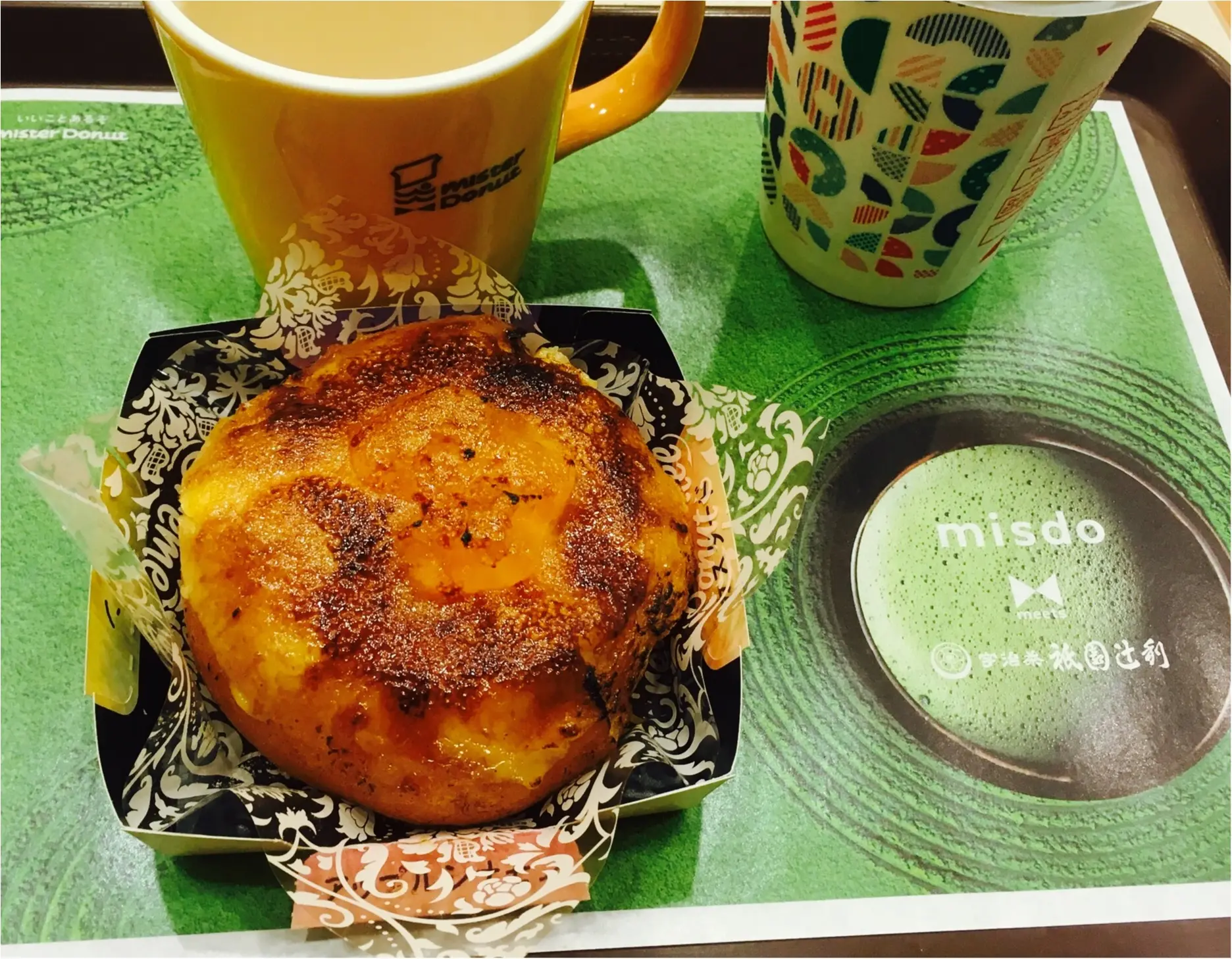 ミスドの新作アップルカスタードパイを食べてみました♪_2