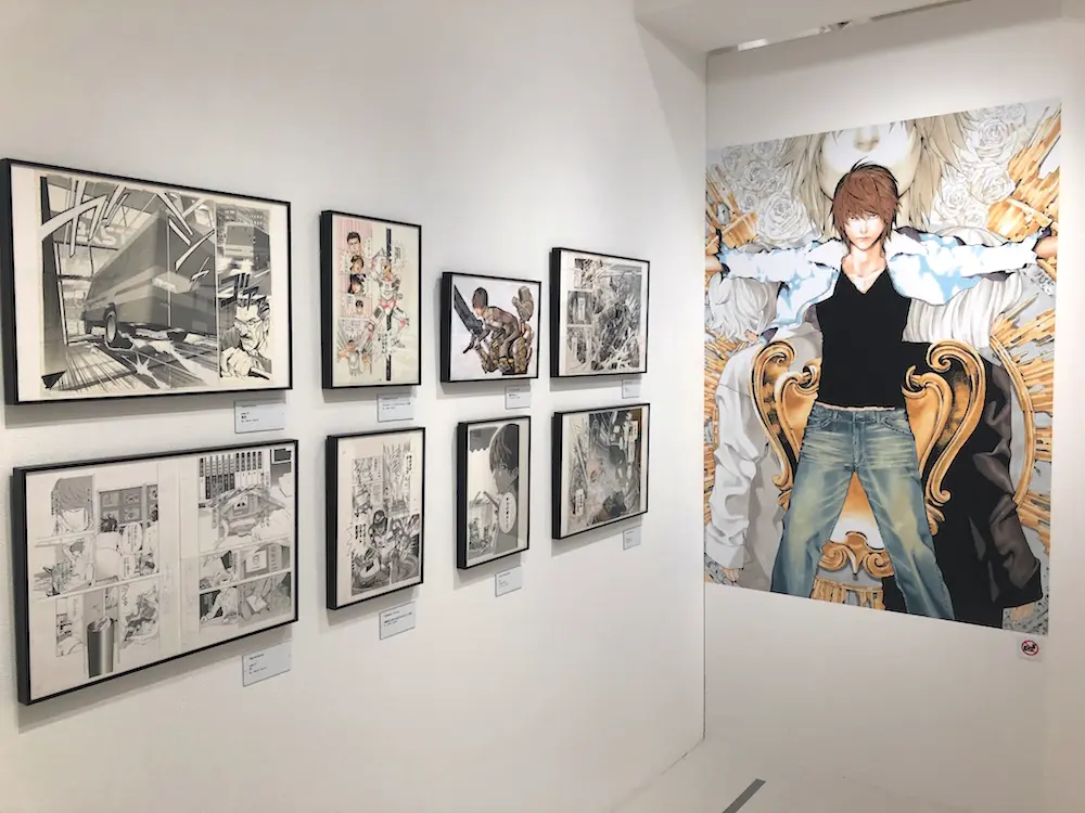 『DEATH NOTE』の続編も読める!明日開始の『小畑健展 NEVER COMPLETE』内覧会に行ったら危うく帰れなくなるところだった話_4