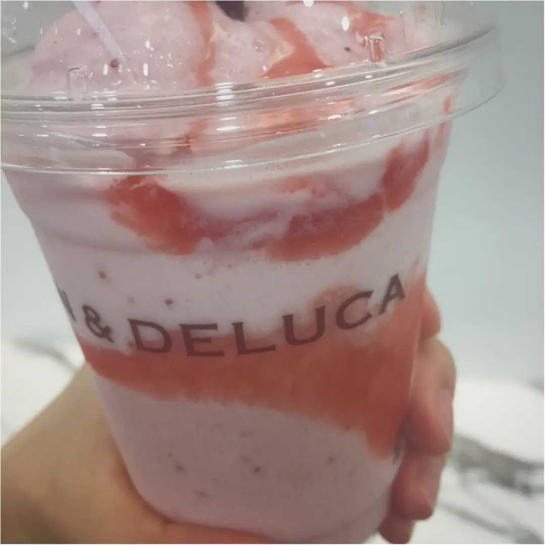 夏の定番!見た目もかわいい❤︎《ピンクドリンク》【DEAN&DELUCA】のストロベリーフラッペがおいしい☝︎❤️_3