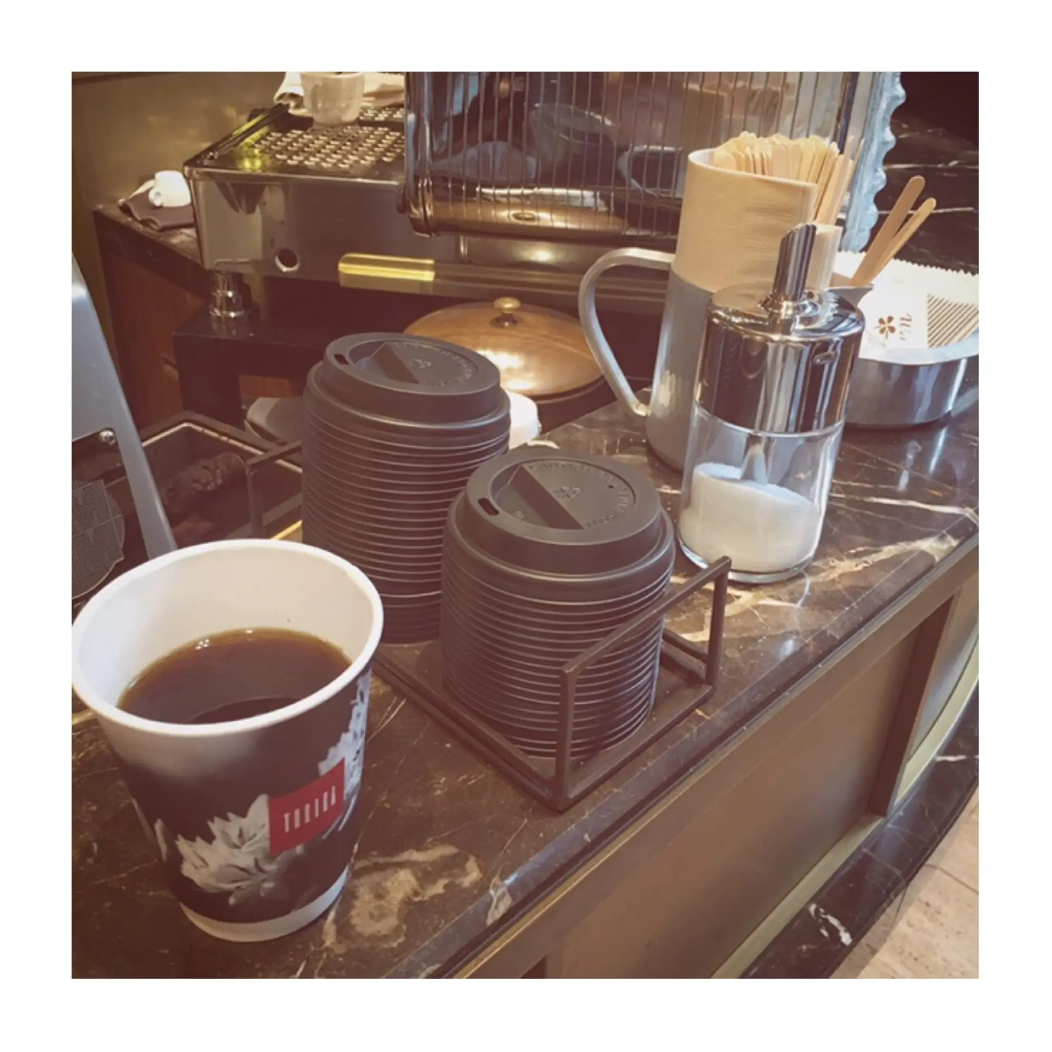 #16【#cafestagram】❤️:《銀座》でまさかの100円で本格コーヒーが飲める!『TORIBA COFFEE』☻_4