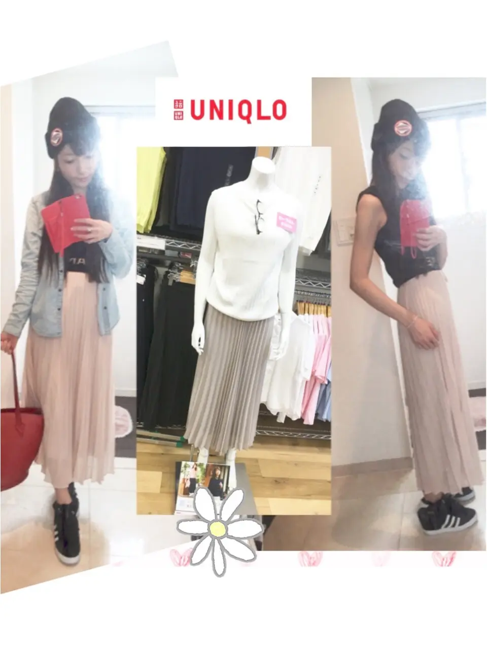 ♡【UNIQLO大人気マストITEM】シフォンプリーツスカート♡モアハピ◡̈のぞみ♡_7