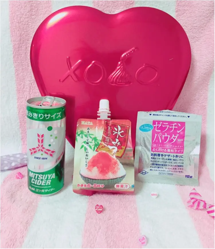 【FOOD】\ 愛ちあん Cafe♥︎ / 恋に効く♡?ハートがたっぷり♡とびきりcuteなPink Heart soda♡_2