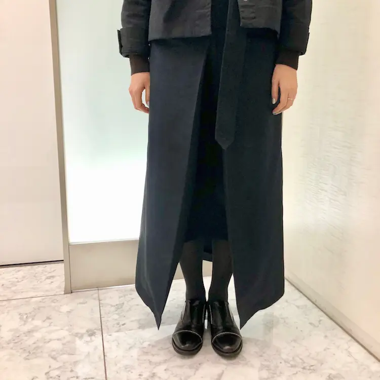 突撃SNAP☆ MORE2月号付録【『17℃ by ブロンドール』きれい見え ダークグレイタイツ】をスタッフがはいてみた!_4