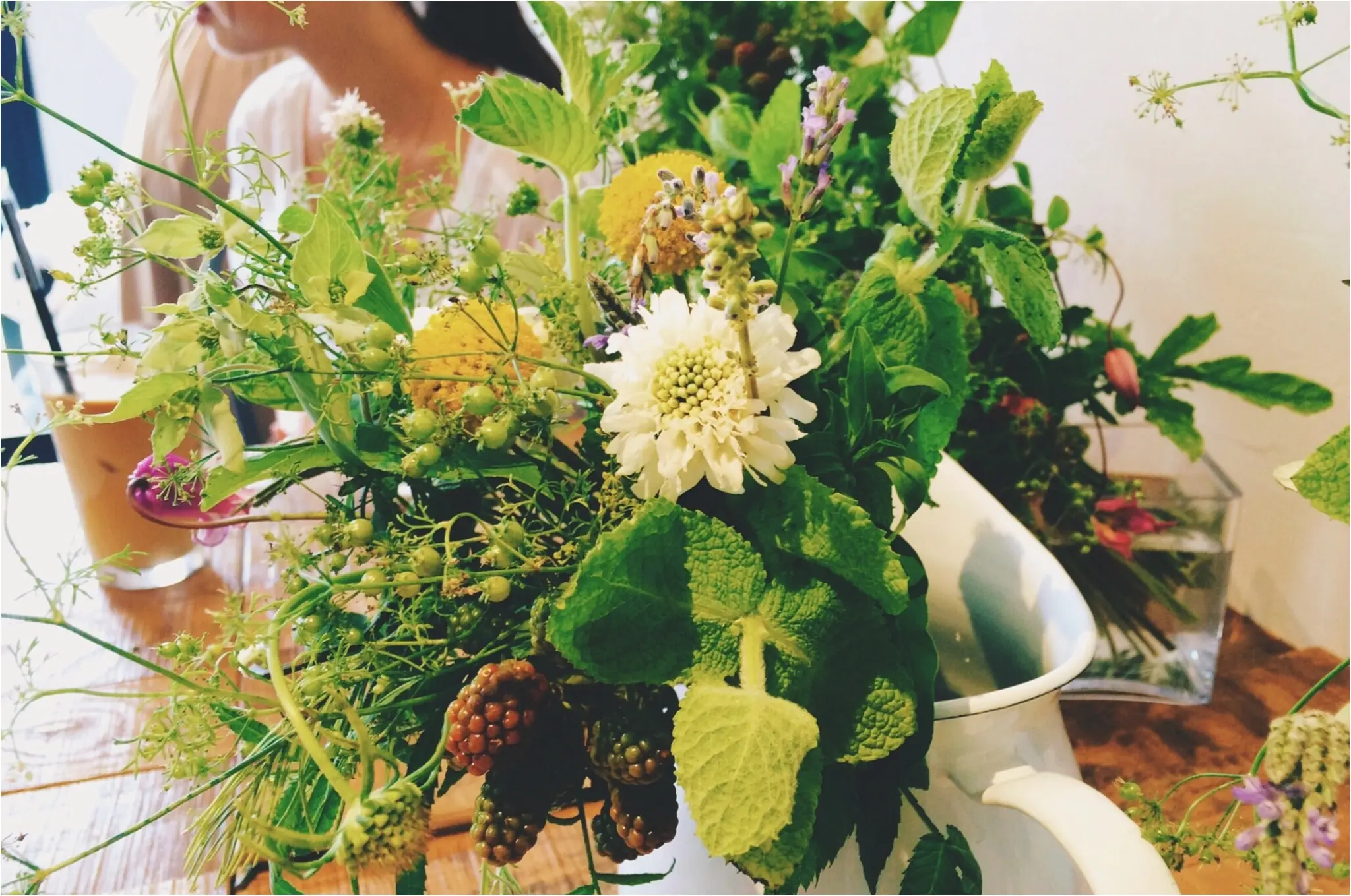 【*お花と珈琲時間な休日*】~食卓花のワークショップ~_9
