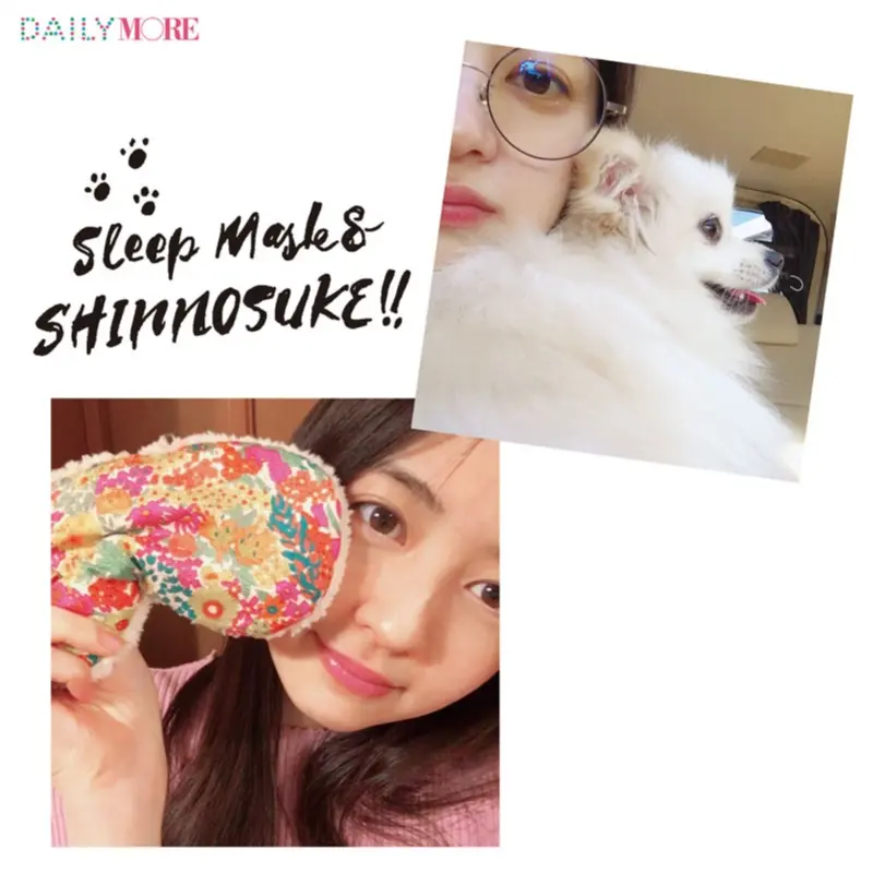 【寒い季節のあったかネタ】逢沢りなちゃんは、愛犬のモフモフに癒されてます_1