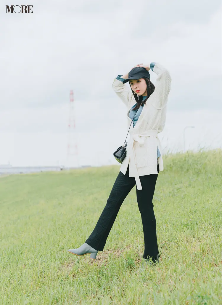 今買うべきニットは【ニットパンツ】! なんか寒めな日も、楽ちん&きれいなデートコーデもおまかせあれ♡_1
