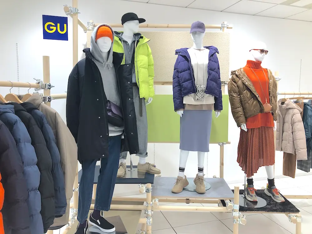 『GU』2019秋冬展示会でアウター祭☆ シャツジャケット、チェック柄、もこもこも全部着てみました!_10