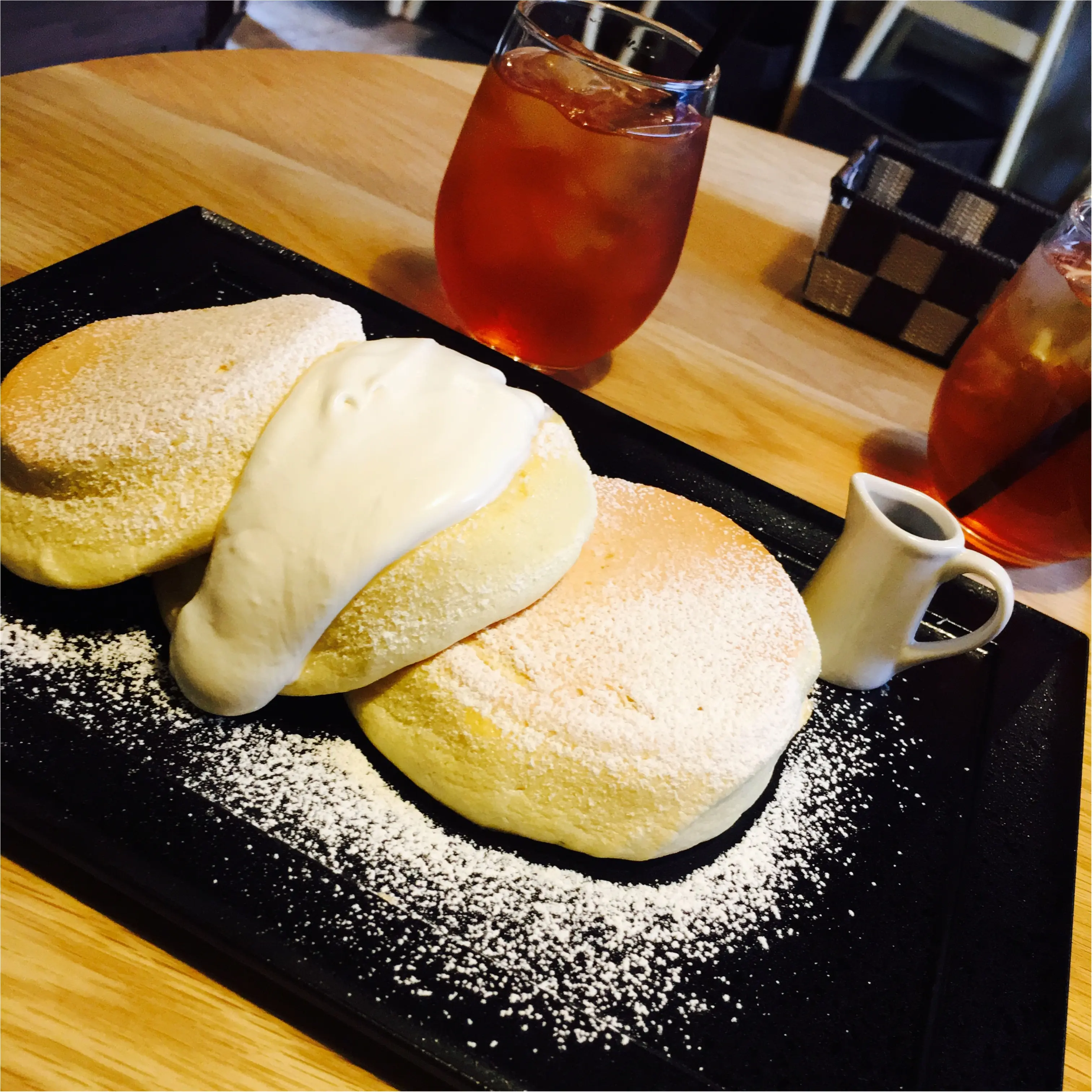 行列に並ばずに、東京で今話題のパンケーキ♡を食べてきました!_1