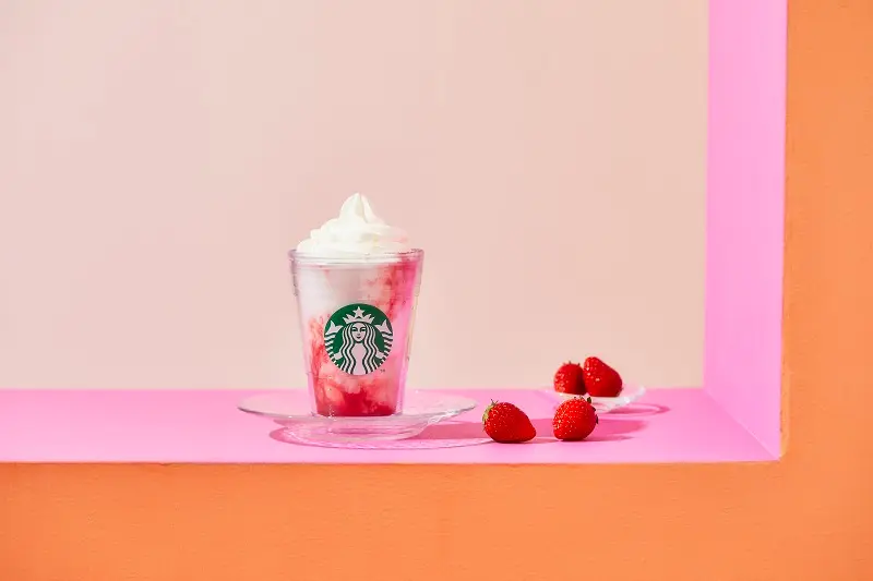 【スタバ 新作】「スターバックス ストロベリー フラペチーノ」