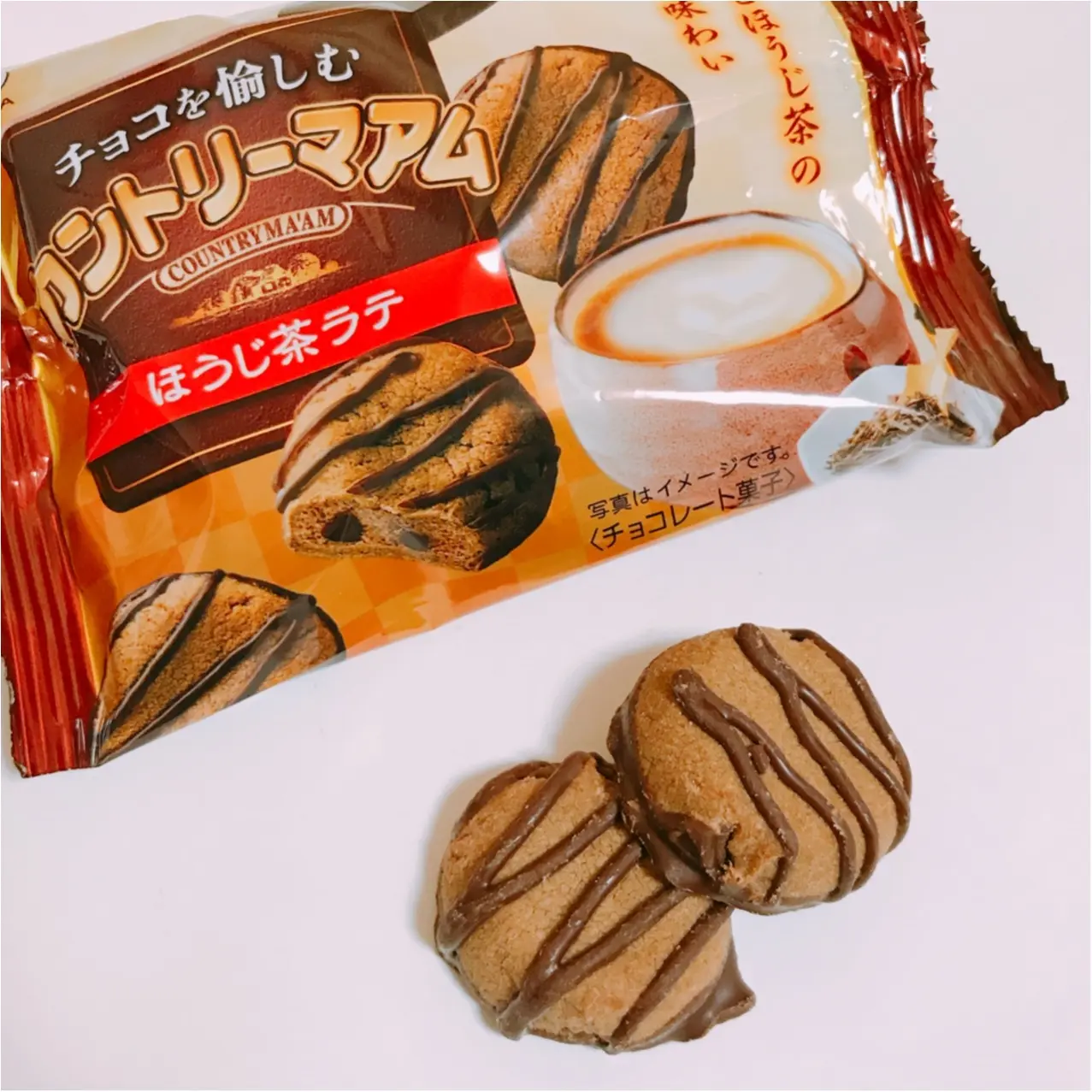 大人の味わい!カントリーマアムの新作フレーバーは【ほうじ茶ラテ】♡_2
