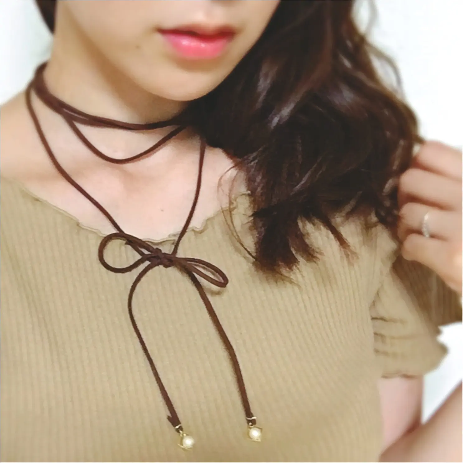 これ1つでマルチに活躍。可愛い【ラリエット】で秋のオシャレを格上げ❤️_2