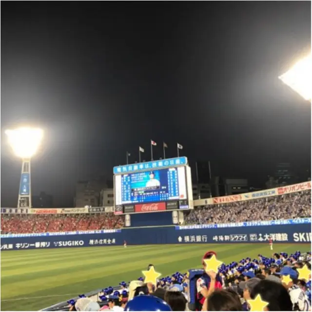 【スポーツ観戦コーデ】横浜スタジアムにて野球観戦してきました!★_6