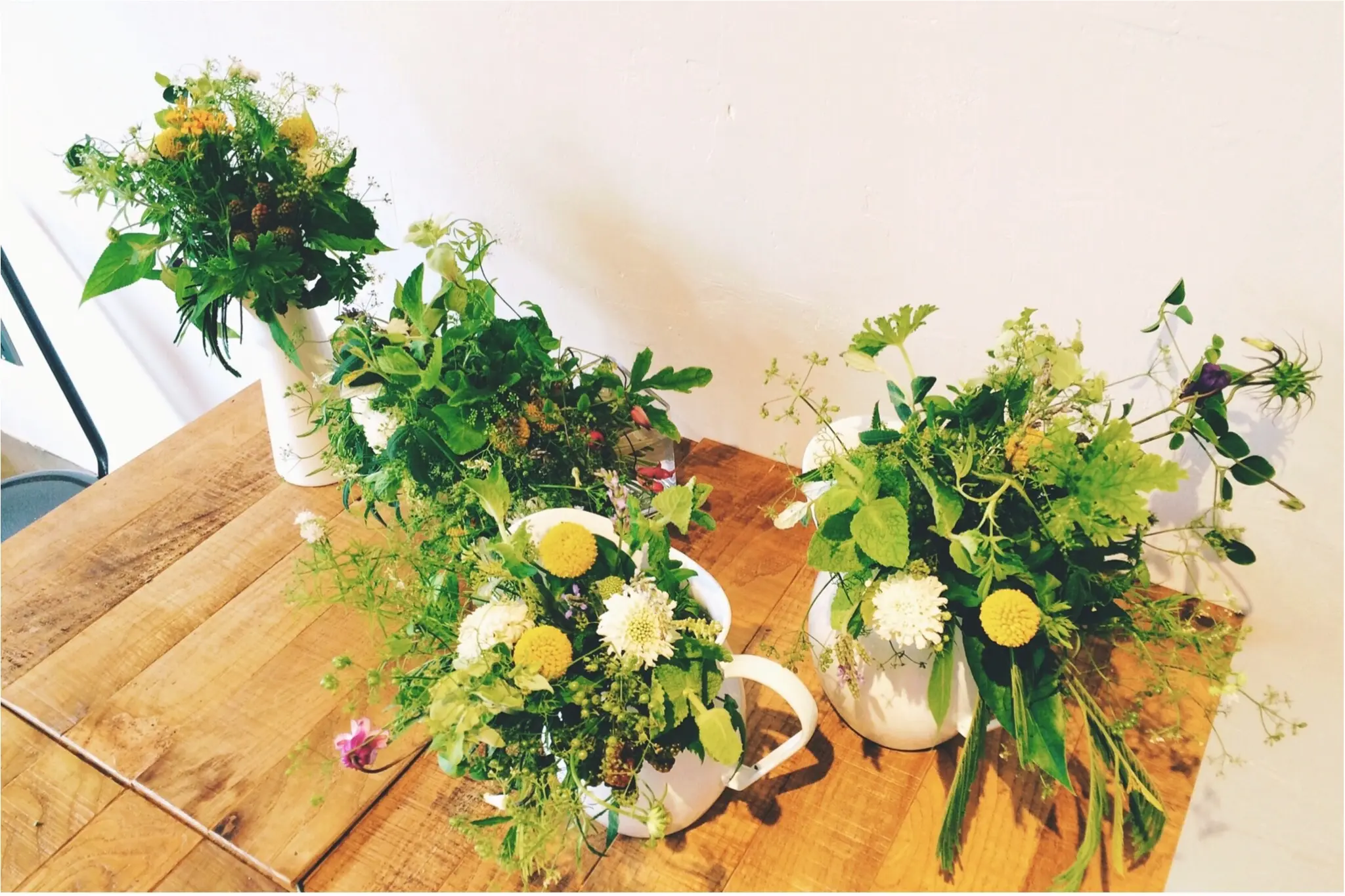 【*お花と珈琲時間な休日*】~食卓花のワークショップ~_8