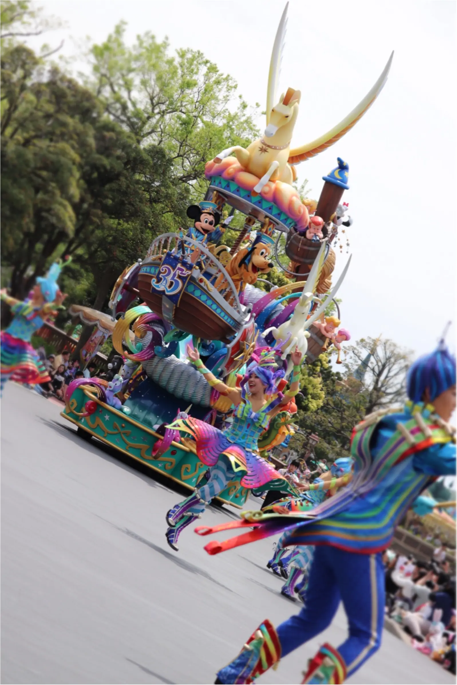 ▷【東京ディズニーランド35周年】Newパレード「ドリーミング・アップ!」がとにかく凄い!!_3