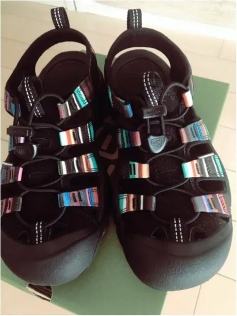 【KEEN】サンダル。夏のアウトドア、フェスで大活躍の予感!ソールもしっかりしていて、長時間でも余裕〜♡_1