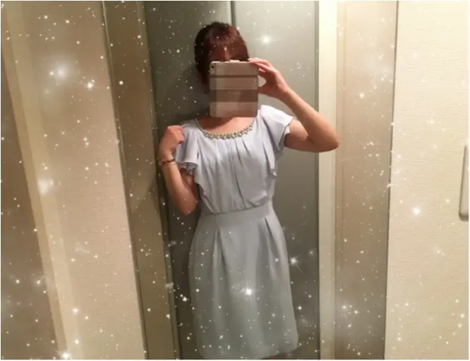 二次会コーデ♡Debut de Fioreのワンピース♡♡_5