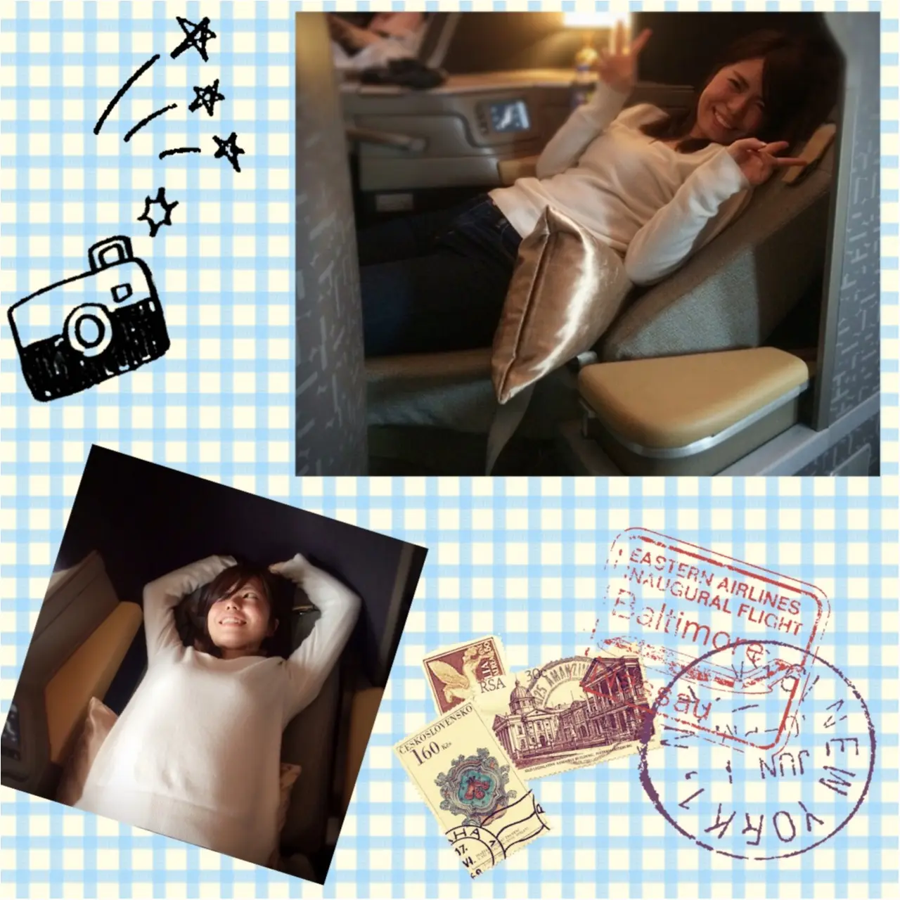 【vacation】日本にはまだない!最新ジェット機エアバスA350のビジネスクラスシートでゆったりトリップ♡_3