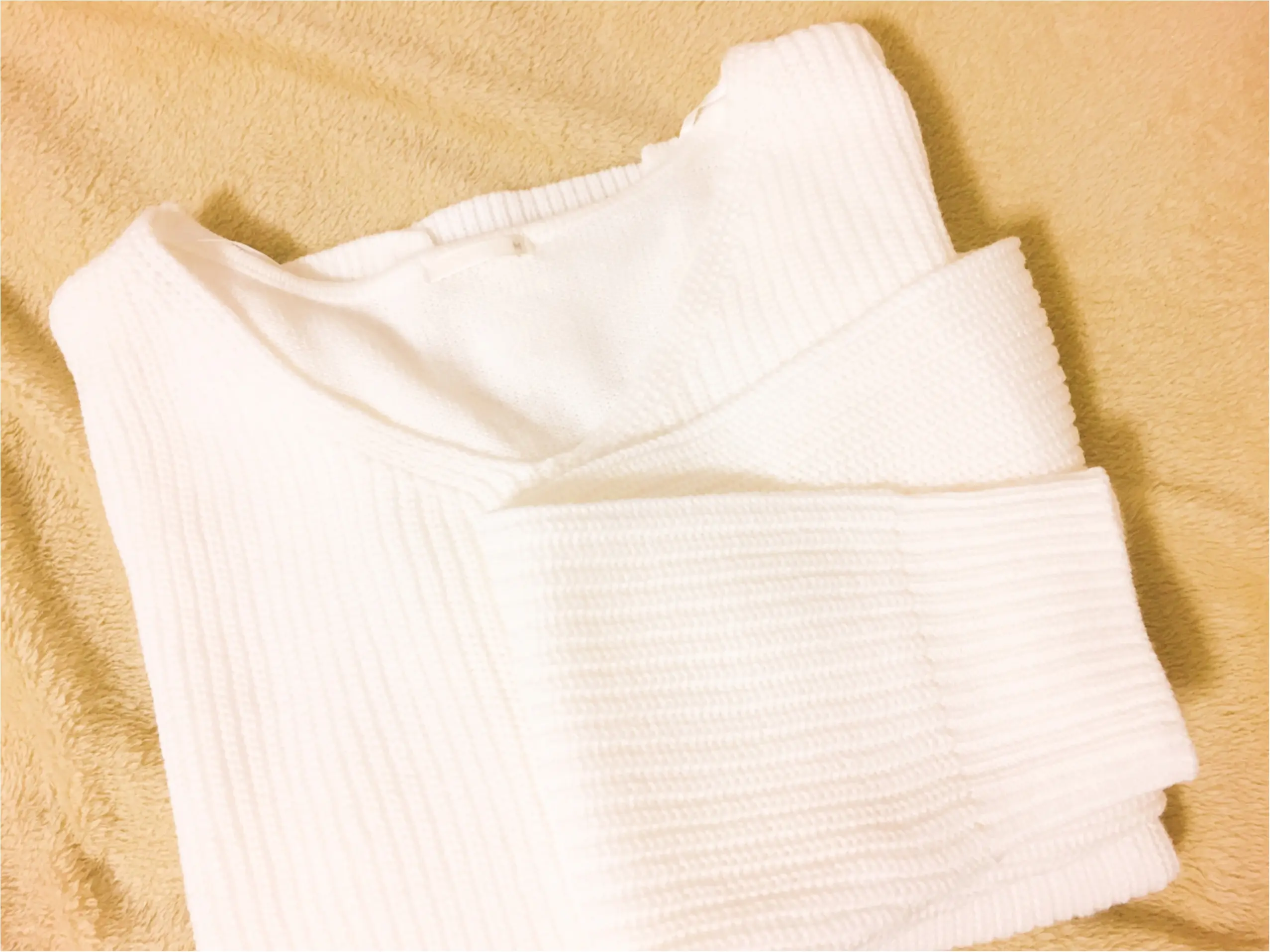 話題の【GU・990円ニット】を使ったお気に入りレイヤードスタイル♡*_1