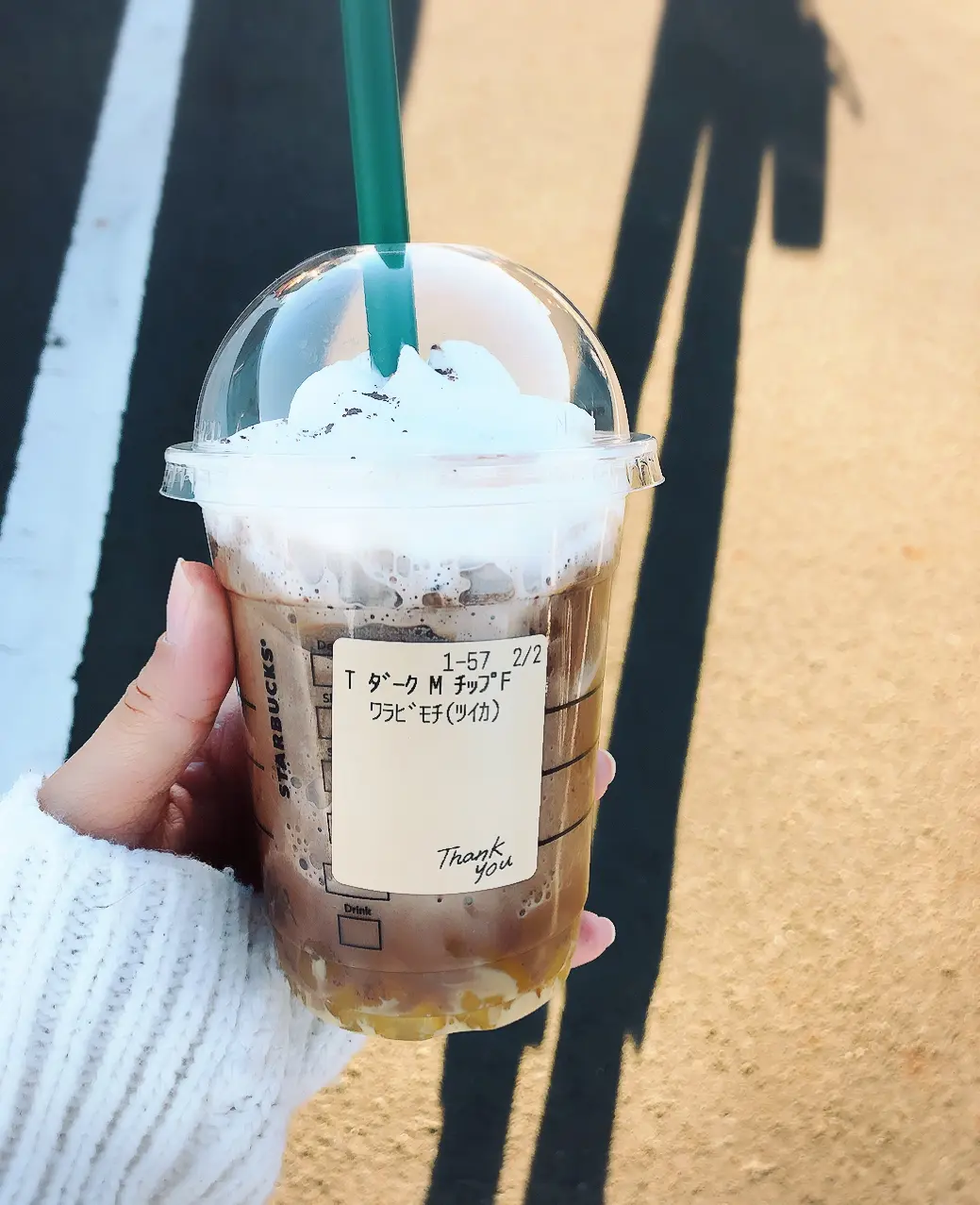 【#スタバ】《年始限定グッズも注目!》フラペチーノにわらび餅をプラスして♩全てのフラペにカスタマイズ◎_7