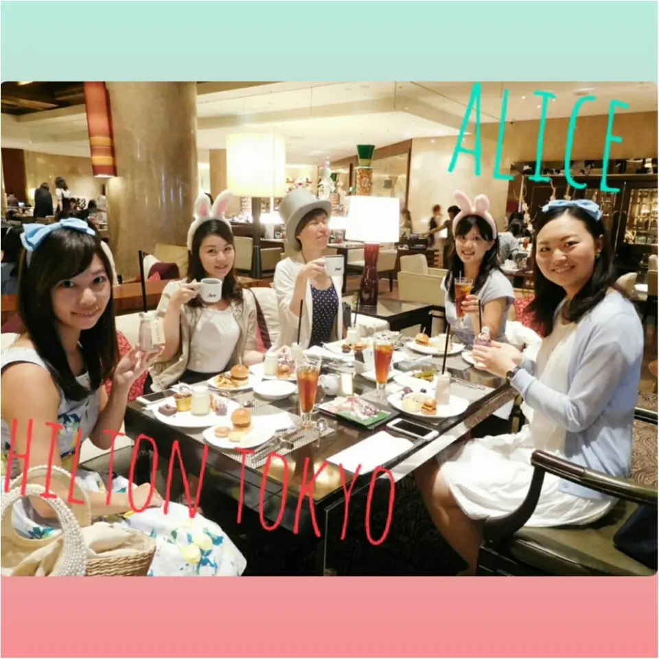 フォトジェニックすぎる!!ヒルトン東京でアリスなお茶会を♡479ぱるるん_10
