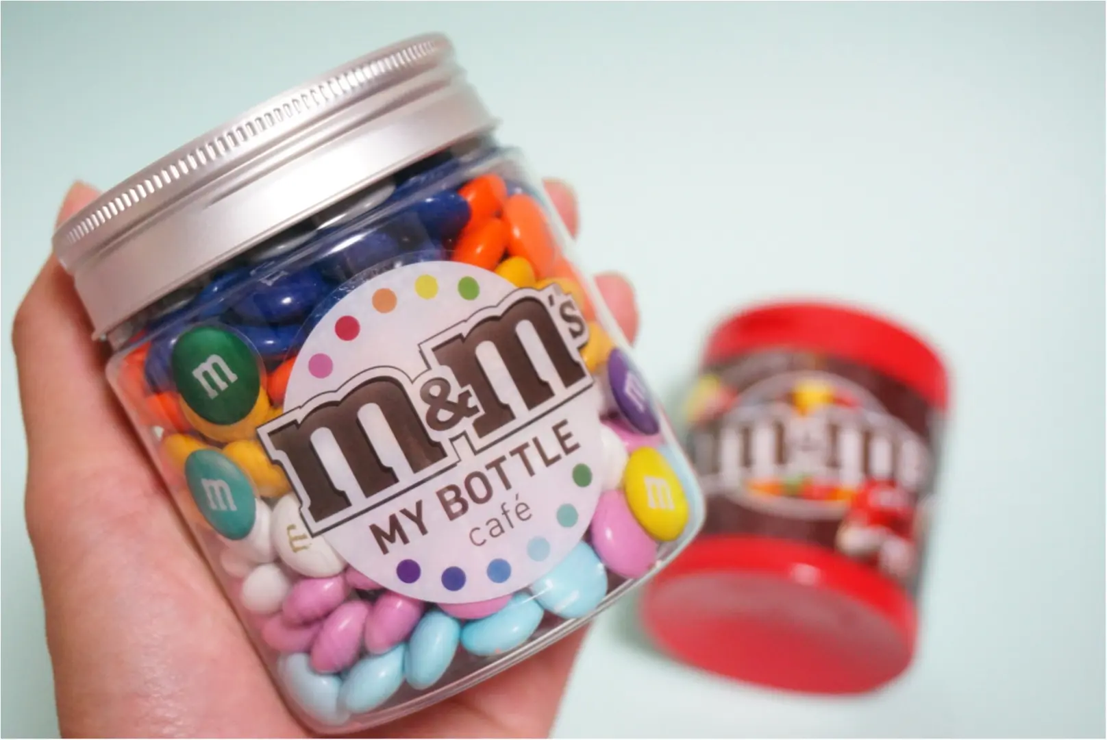 《期間限定》原宿にNY発カラフルパフェ登場✨日本初上陸のM&M’Sマイボトルチョコを作っちゃおう♪_3