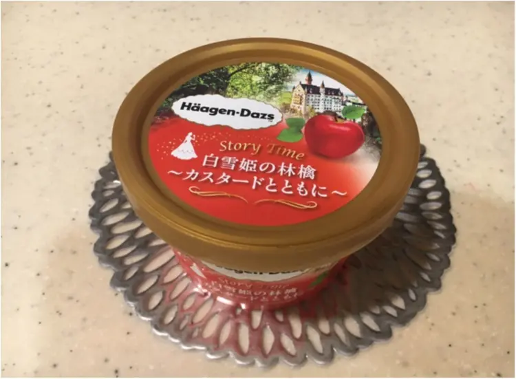 【本日発売!!】おとぎの世界のハーゲンダッツ?!インスタ映えもばっちりな《白雪姫の林檎》♡_1