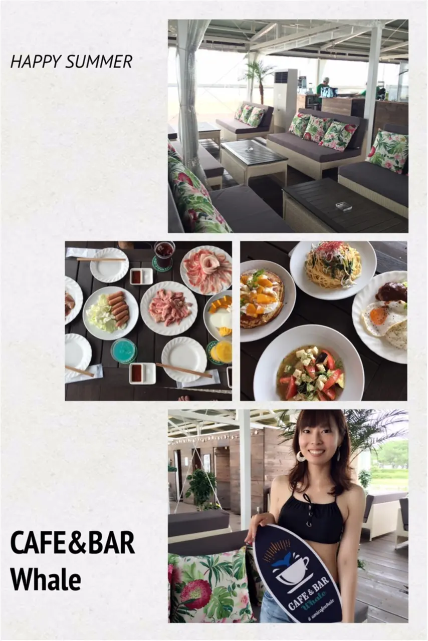 海の家+カフェ="海カフェ"「CAFE&BAR Whale」でカジュアルリゾート気分!!_1