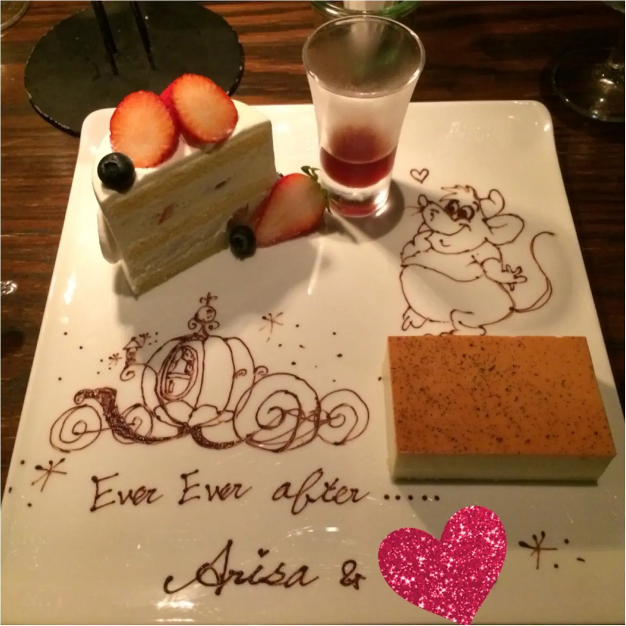 【結婚1周年CAKE】担当だったプランナーさんの魔法であの《プリンセス・ストーリー》に大変身♡_7