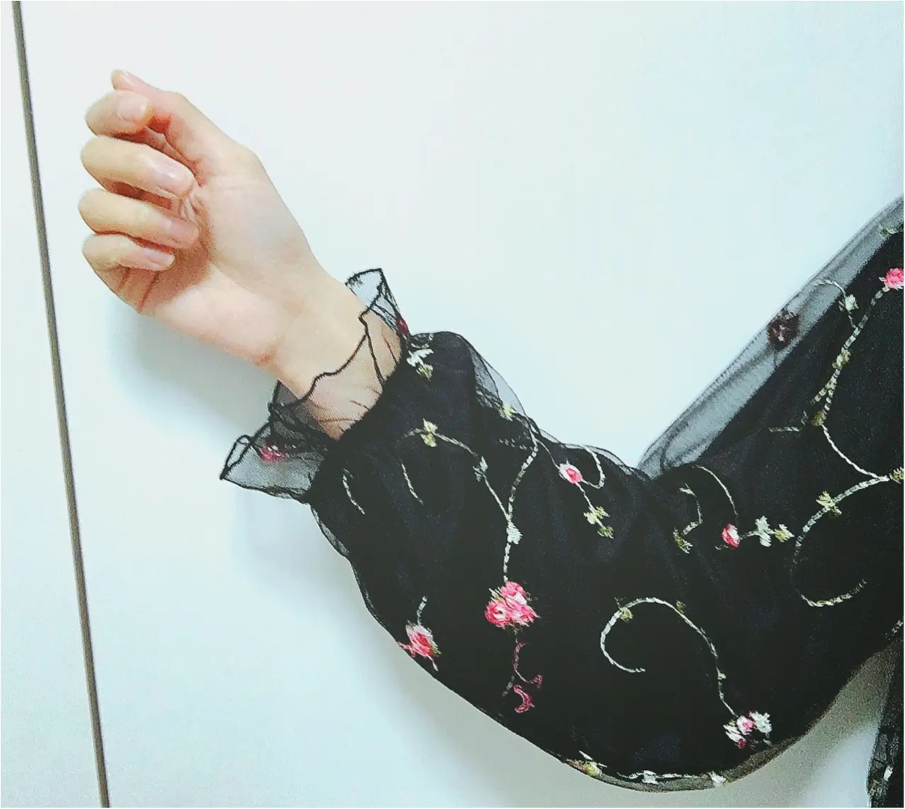 2017年初の【しまむら】アイテムをゲット★高見えなのにプチプラ!な《一目惚れ刺繍ブラウス》❤️_4