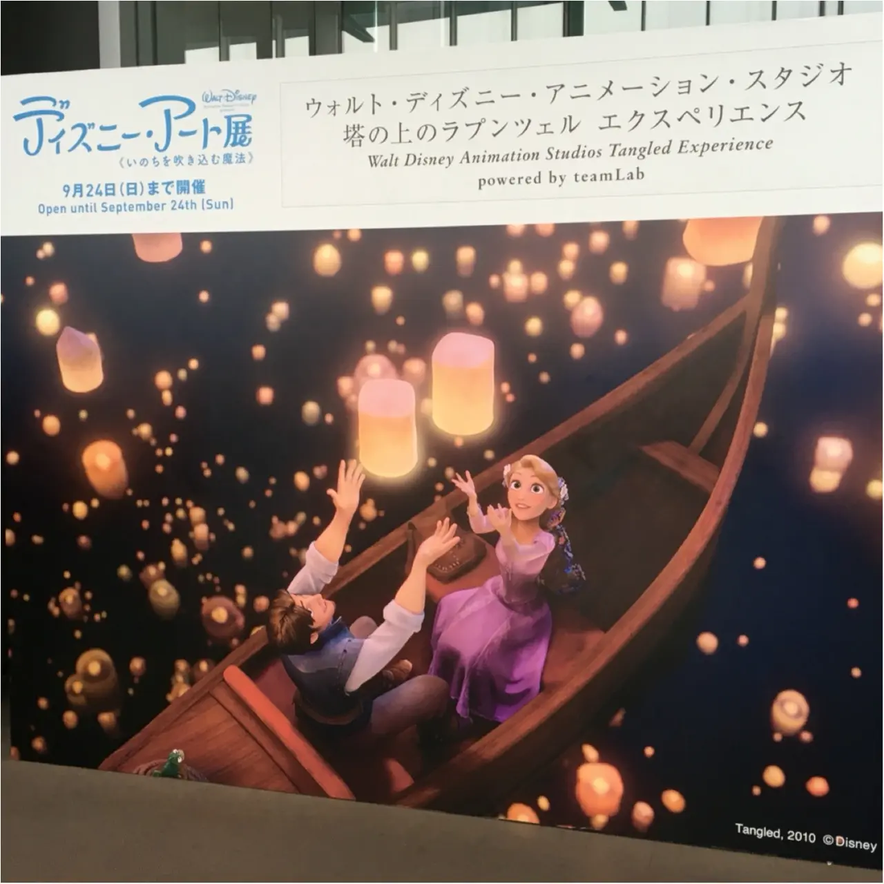 <9/24まで>映画の感動のワンシーンが目の前に広がる!ディズニー・アート展でラプンツェル体験をしよう!♡_2