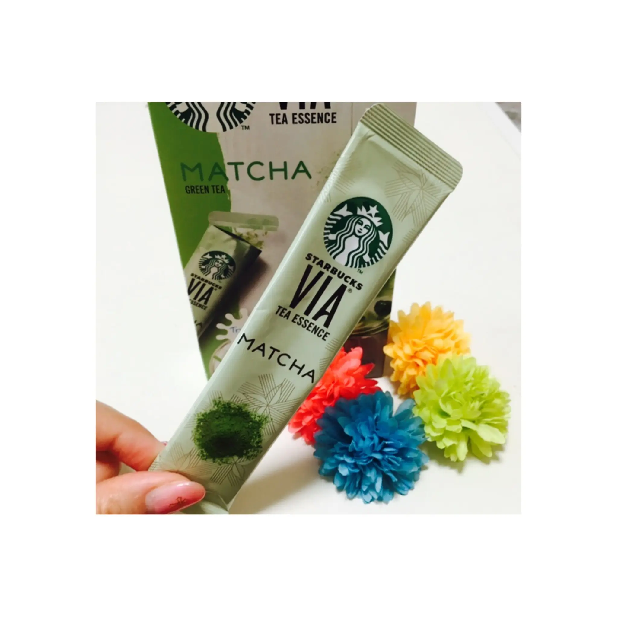 ◎もう試した?♡スタバのヴィアティーエッセンス抹茶☻お家で簡単カフェタイム♡♡♡_2