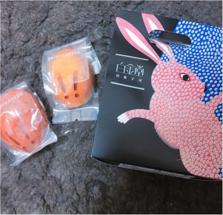 《女子力高めのお土産♡》白金堂(SHIROKANEDO)の兎ケーキ♡_1