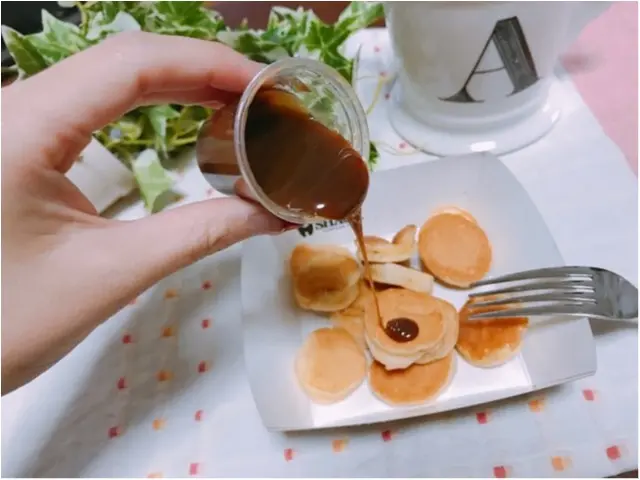 【ミニパンケーキ専門店★】《BEAR'S SUGAR SHACK 》のパンケーキを半額のさらに半額で購入しました♡♡_7