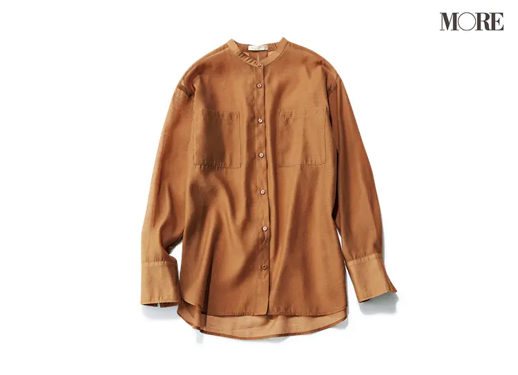 【4990円の透けるシャツ】の実力はいかほどか⁉︎ 内田理央がオンオフ着回し_1